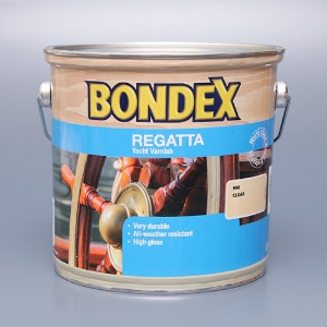 [BONDEX] 본덱스 요트바니쉬 2.5L (유광클리어) / 선박내외부, 수영장 데크, 물레방아 물접촉이 많은 상도작업 / 회원할인, 적립제외 상품